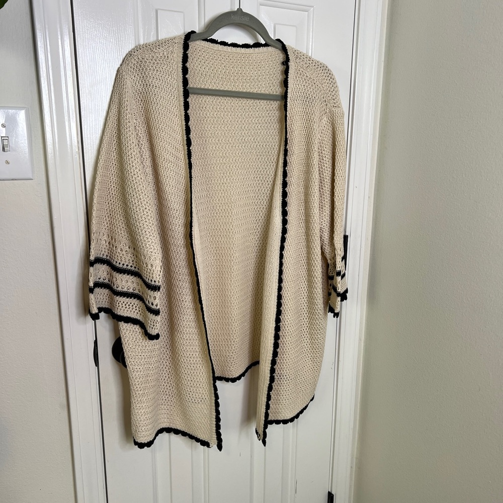 Crochet cardigan